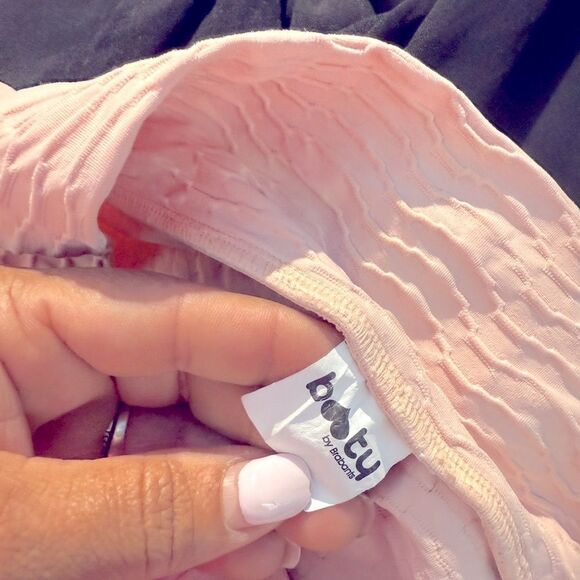 Booty by Brabants Pink Textured Leggings - Picture 7 of 8